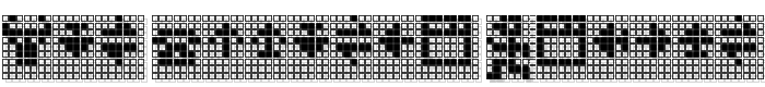 TPF Display Symbol font